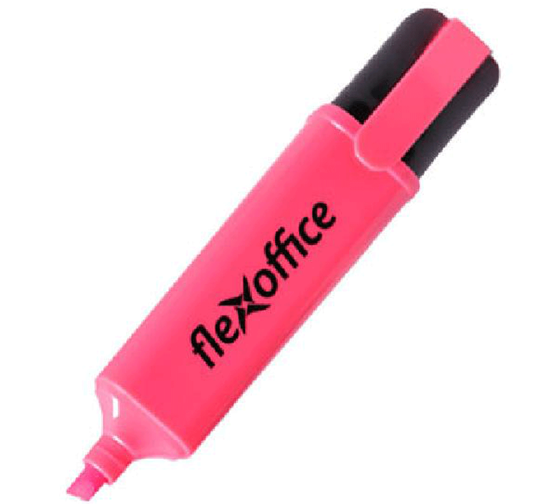 Bút dạ quang FO-HL02 hồng